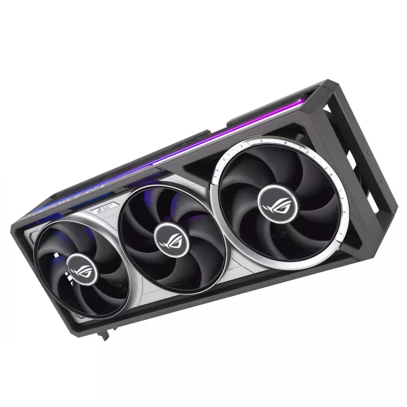 Vaizdo plokštė ASUS GeForce RTX 5090 — 32 GB GDDR7, 512 bitų, PCIe 5.0, 4 ventiliatoriai, 357,6×149,3×76 mm