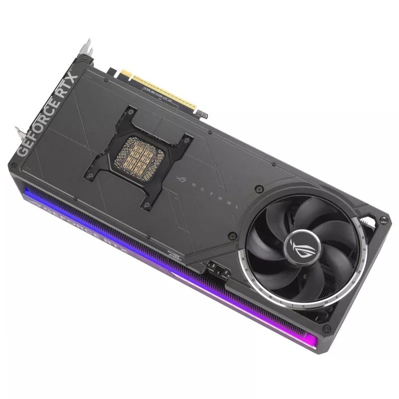Vaizdo plokštė ASUS GeForce RTX 5090 — 32 GB GDDR7, 512 bitų, PCIe 5.0, 4 ventiliatoriai, 357,6×149,3×76 mm