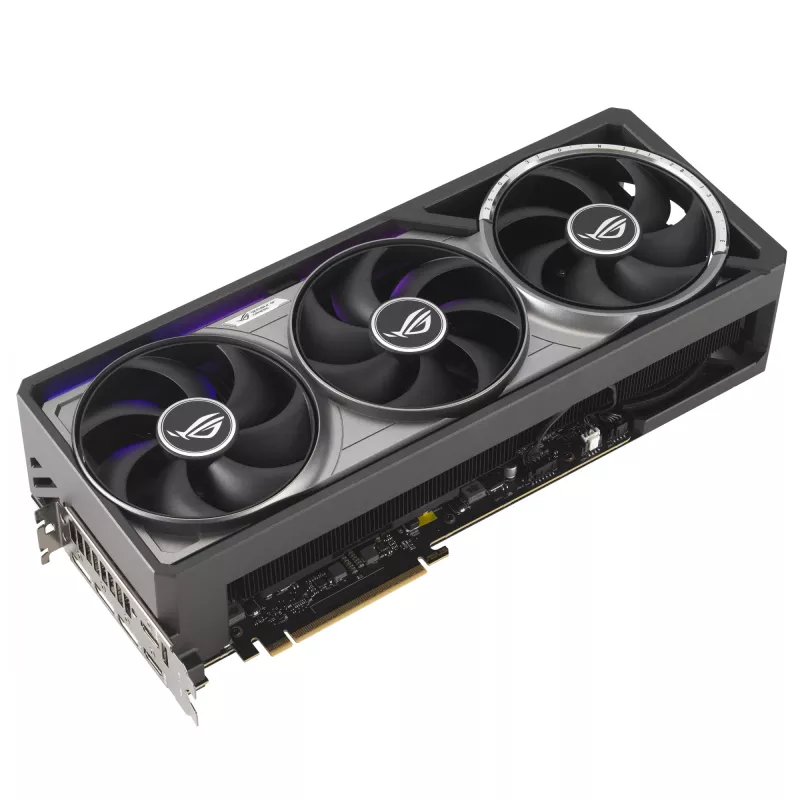Vaizdo plokštė ASUS GeForce RTX 5090 — 32 GB GDDR7, 512 bitų, PCIe 5.0, 4 ventiliatoriai, 357,6×149,3×76 mm