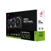 Vaizdo plokštė ASUS GeForce RTX 5090 — 32 GB GDDR7, 512 bitų, PCIe 5.0, 4 ventiliatoriai, 357,6×149,3×76 mm