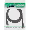 InLine USB 3.2 Gen.1 laidas Type A kištukas / Type A kištukas, juodas, 2 m