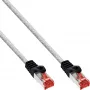 InLine Patch Laidas S/FTP PiMF Cat.6 250MHz PVC permatomas varinis 1m