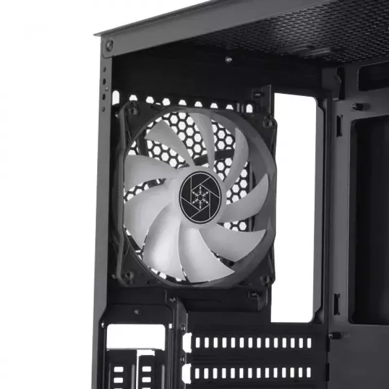 Korpusas SilverStone FARA R1 PRO V2 Juodas ATX/micro ATX/Mini-ITX 3x120mm Ventiliatoriai