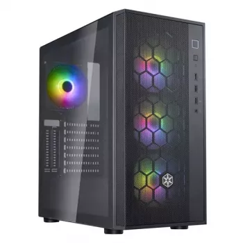Korpusas SilverStone FARA R1 PRO V2 Juodas ATX/micro ATX/Mini-ITX 3x120mm Ventiliatoriai