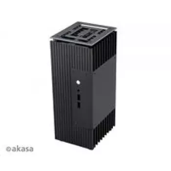 Kompiuterio korpusas Akasa A-NUC45-M1B Mini-ITX juodas