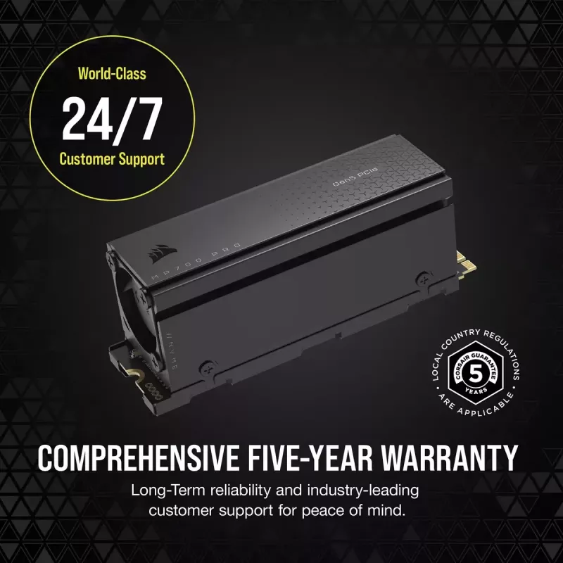 SSD Corsair MP700 PRO M.2 2 TB PCIe 5.0 NVMe