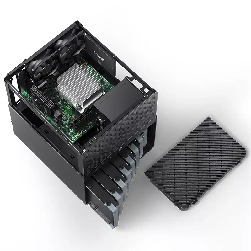 PC korpusas Jonsbo N3 Mini Tower juodas