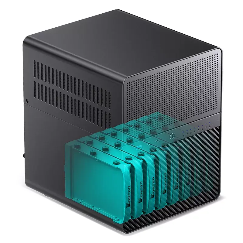 PC korpusas Jonsbo N3 Mini Tower juodas