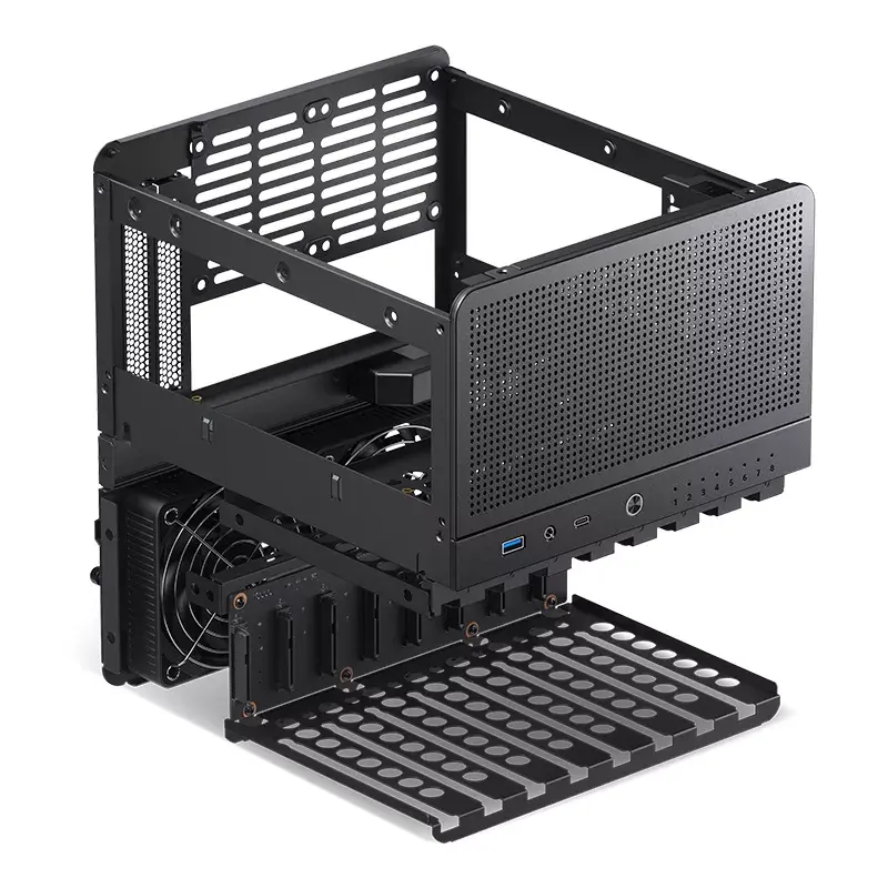 PC korpusas Jonsbo N3 Mini Tower juodas