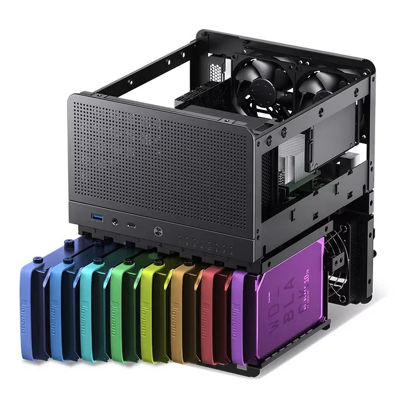 PC korpusas Jonsbo N3 Mini Tower juodas