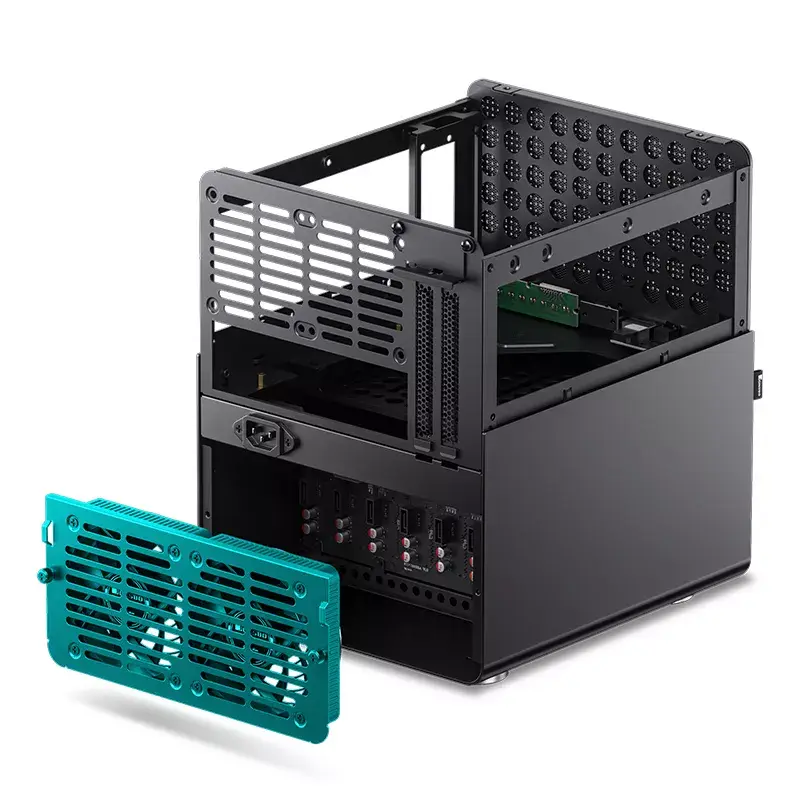 PC korpusas Jonsbo N3 Mini Tower juodas