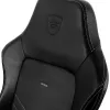 Gaming kėdė noblechairs Hero PU Leather – paminkštinta sėdynė ir atlošas, maksimalus aukštis 137 cm, atlošo plotis 57 cm