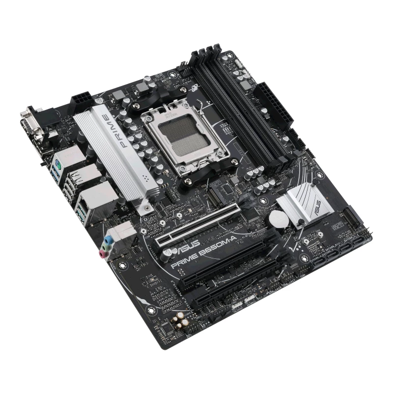 ASUS PRIME B650M-A pagrindinė plokštė AMD B650 Socket AM5 micro ATX