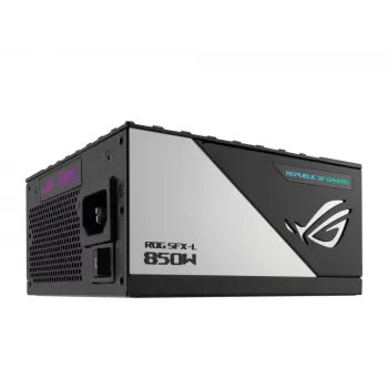 ASUS ROG Loki SFX-L 850W Platinum maitinimo blokas 24-pin ATX juodas, sidabrinis