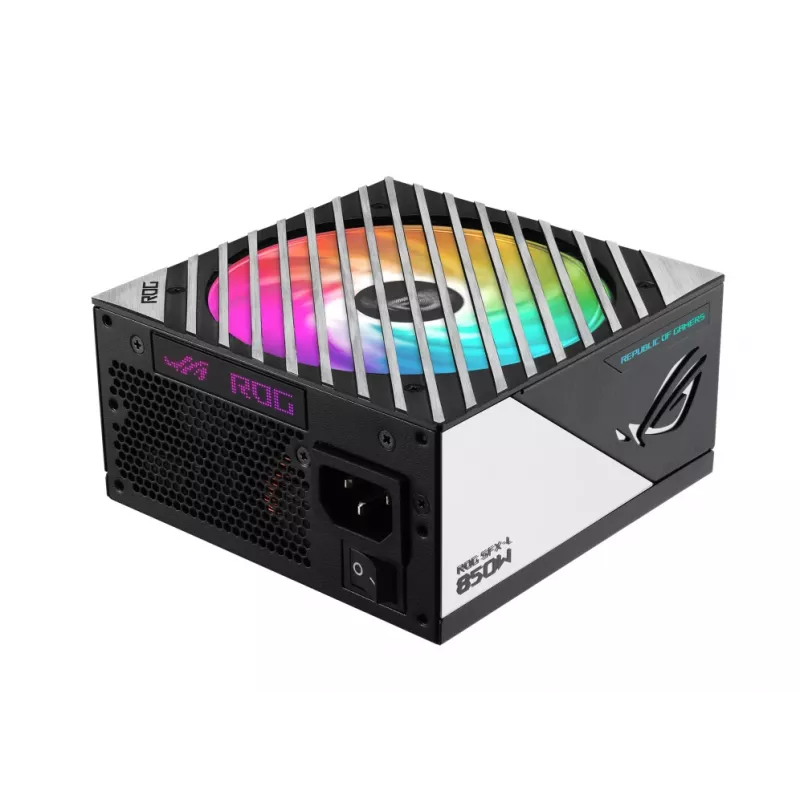 ASUS ROG Loki SFX-L 850W Platinum maitinimo blokas 24-pin ATX juodas, sidabrinis