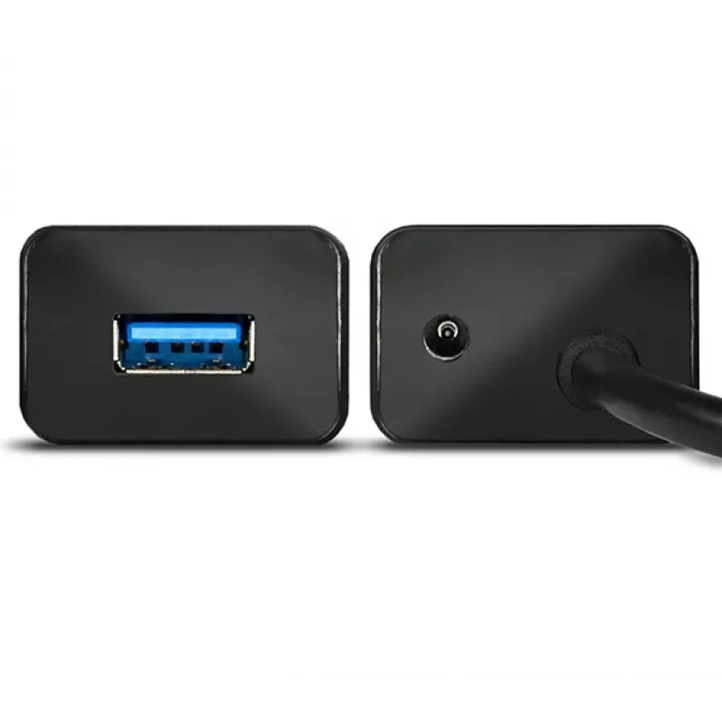 Axagon HUE-SA7BP 7x USB 3.0 ALU ĮKROVIMO stotelė JUODA su maitinimo adapteriu