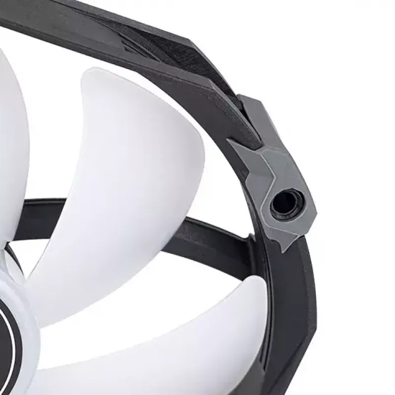 SilverStone Argon SST-ARV140-ARGB procesoriaus oro aušintuvas, 14 cm, ARGB, juodas / pilkas