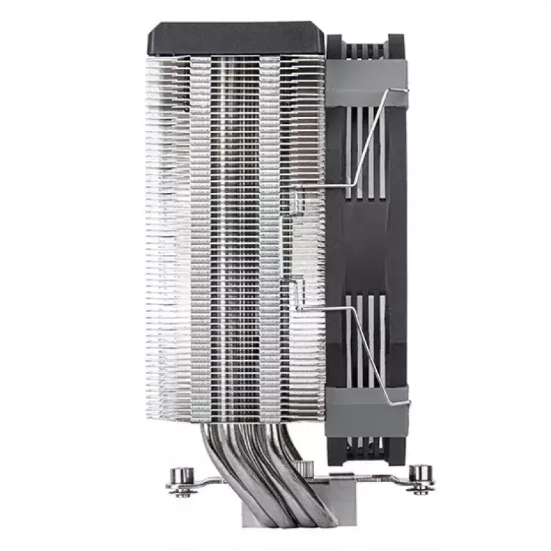 SilverStone Argon SST-ARV140-ARGB procesoriaus oro aušintuvas, 14 cm, ARGB, juodas / pilkas