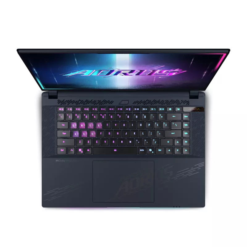 Nešiojamas kompiuteris GIGABYTE AORUS MASTER 16 BZHC6DEE65SP, Intel Core Ultra 9 275HX, 40,6 cm (16 colių) WQXGA, 32 GB DDR5, 2 TB SSD, NVIDIA GeForce RTX 5090, Wi-Fi 7, Windows 11 Pro, juodas