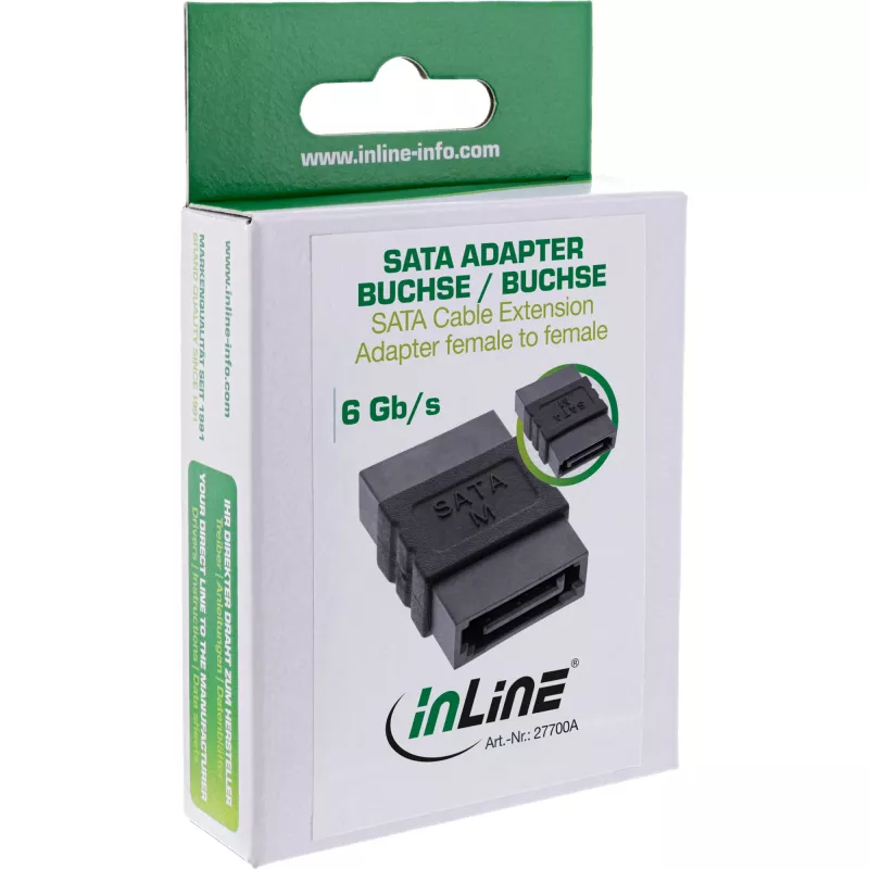 SATA ilginimo adapteris motina / motina InLine 27700A