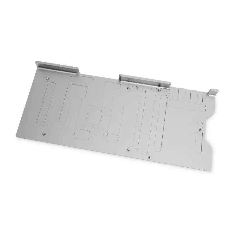 EK Water Blocks EK-Quantum Vector2 Trio RTX 3080/90 aliuminio nugarinė plokštė su nerūdijančio plieno apdaila