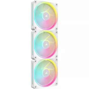 CORSAIR Icue Link Lx120 RGB 120mm Pwm Ventiliatorių Pradinis Rinkinys - Baltas