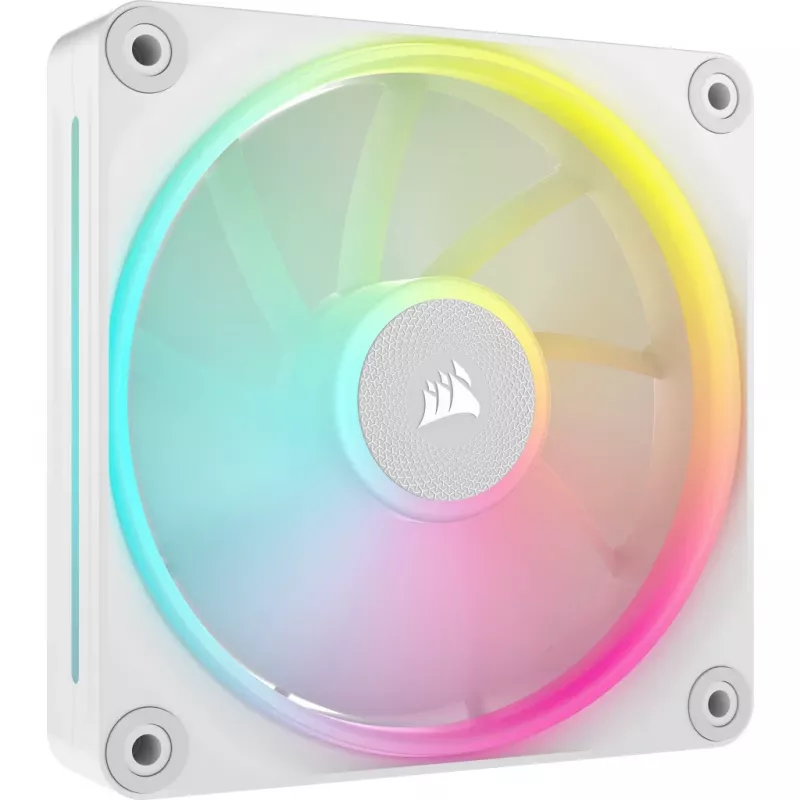 CORSAIR Icue Link Lx120 RGB 120mm Pwm Ventiliatorių Pradinis Rinkinys - Baltas