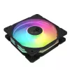 ASUS TUF Gaming TR120 ARGB ventiliatorius - vienetinis, 12 cm, juodas