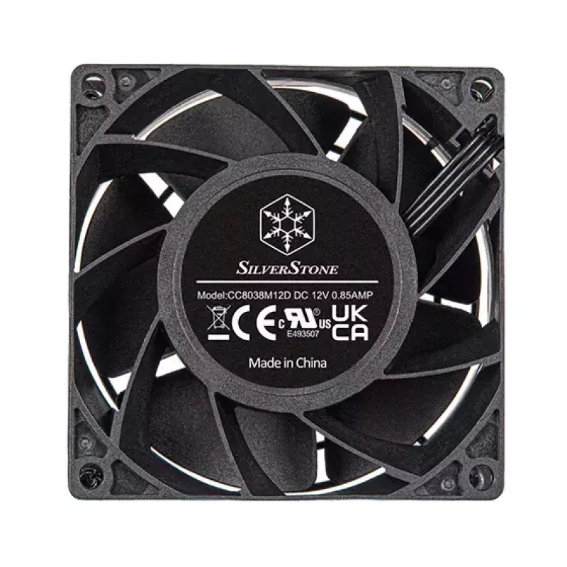 SilverStone FHS 80X PWM ventiliatorius, 80 mm