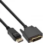 InLine DisplayPort į DVI keitiklio laidas, juodas, 1 m