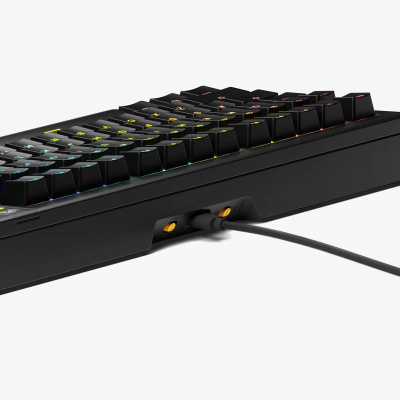 Glorious Gaming GMMK 3 paruošta klaviatūra USB QWERTY JAV anglų juoda
