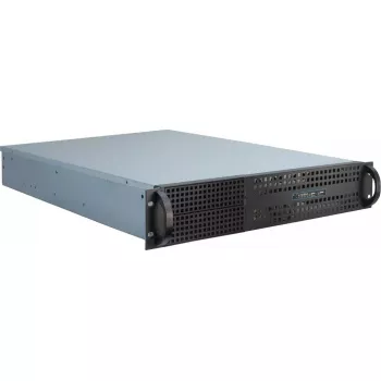 Serverinis korpusas Inter-Tech 2U-2129N Rack juodas, sidabrinis