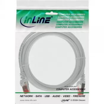 InLine Patch Laidas S/FTP PiMF Cat.6 250MHz PVC varis baltas 3m