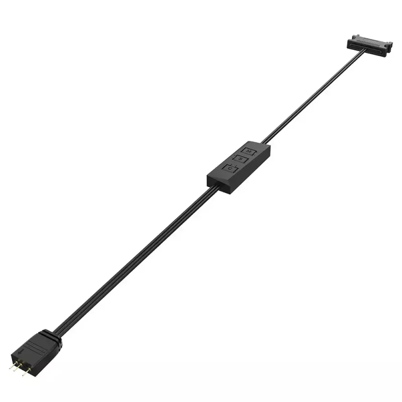 Akasa AK-RLC-01 3-Pin ARGB valdiklio kabelis