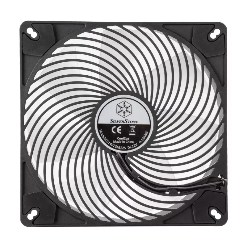 SilverStone Air Penetrator 140i ARGB korpuso ventiliatorius, 140 mm, juodos spalvos, SST-AP140I-ARGB