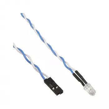 InLine maitinimo / HDD LED indikatorius, mėlynas, 5 mm, 0,8 m