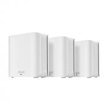 ASUS ZenWiFi BD4 Dviejų juostų (2,4 GHz / 5 GHz) Wi-Fi 7 (802.11be) maršrutizatorius, baltas, 2 vidiniai
