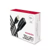 Aktyvus USB 2.0 prailginimo kabelis Axagon ADR-215 15 m