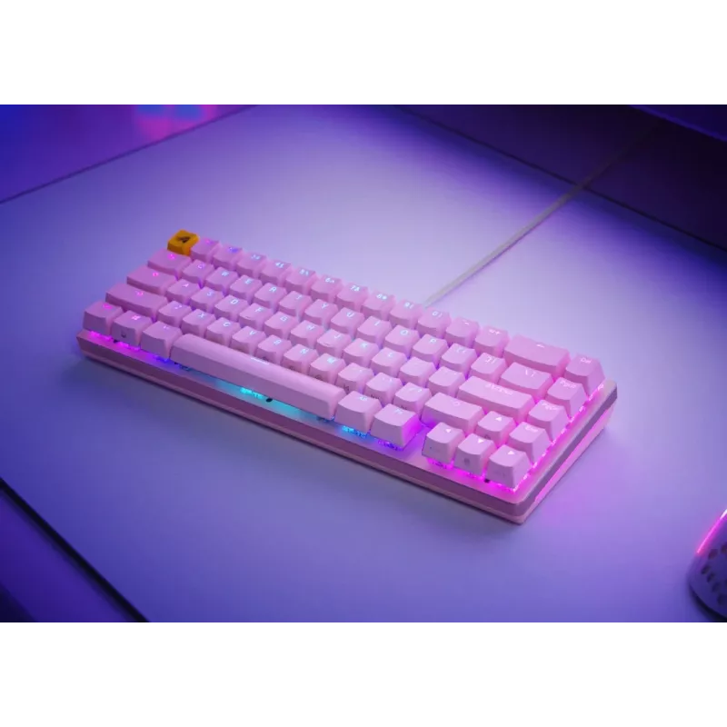 Glorious Gaming GMMK 2 klaviatūra USB US International rožinė