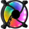 AEROCOOL SPECTRO12 120 mm kompiuterio ventiliatorius RGB, 12 V, 1000 RPM, 3,6 W, Molex, antivibracinis, juodas
