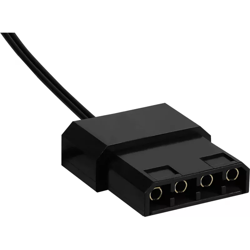 AEROCOOL SPECTRO12 120 mm kompiuterio ventiliatorius RGB, 12 V, 1000 RPM, 3,6 W, Molex, antivibracinis, juodas
