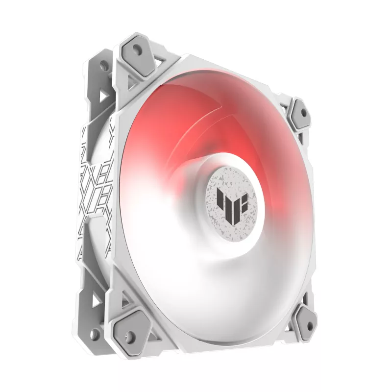 ASUS TUF GAMING TF120 ARGB WHITE EDITION kompiuterio korpuso ventiliatorius 12 cm