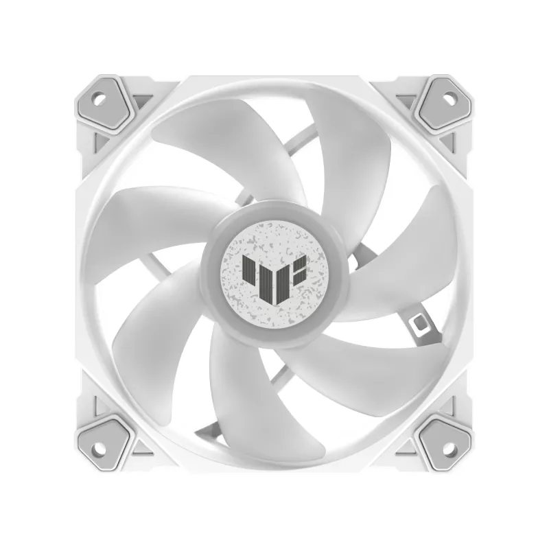 ASUS TUF GAMING TF120 ARGB WHITE EDITION kompiuterio korpuso ventiliatorius 12 cm
