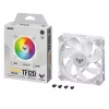 ASUS TUF GAMING TF120 ARGB WHITE EDITION kompiuterio korpuso ventiliatorius 12 cm