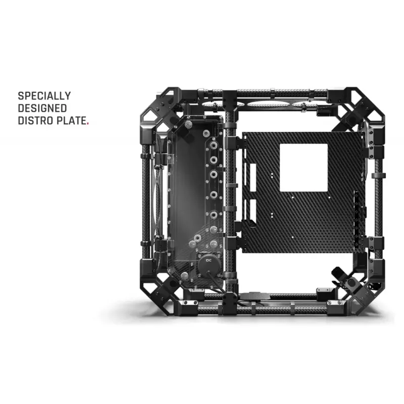 Kompiuterio korpusas Alphacool Apex Pro Skeleton Full Tower juodas