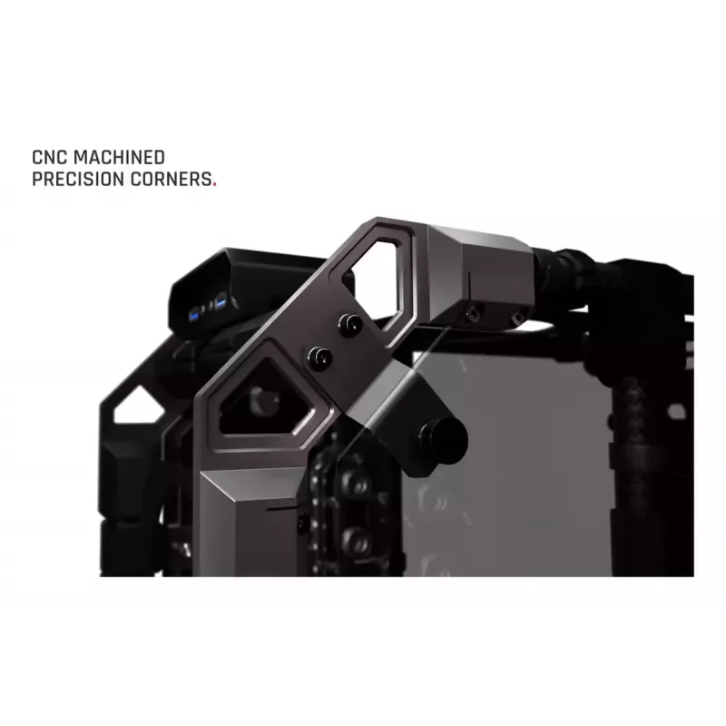 Kompiuterio korpusas Alphacool Apex Pro Skeleton Full Tower juodas