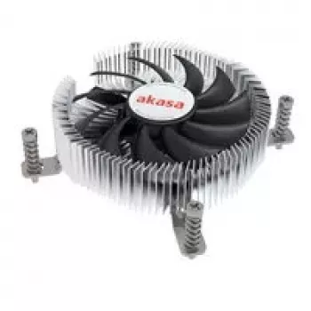 Akasa Al LGA1700 – žemo profilio aliumininis aušintuvas procesoriui, tinkamas Thin Mini-ITX