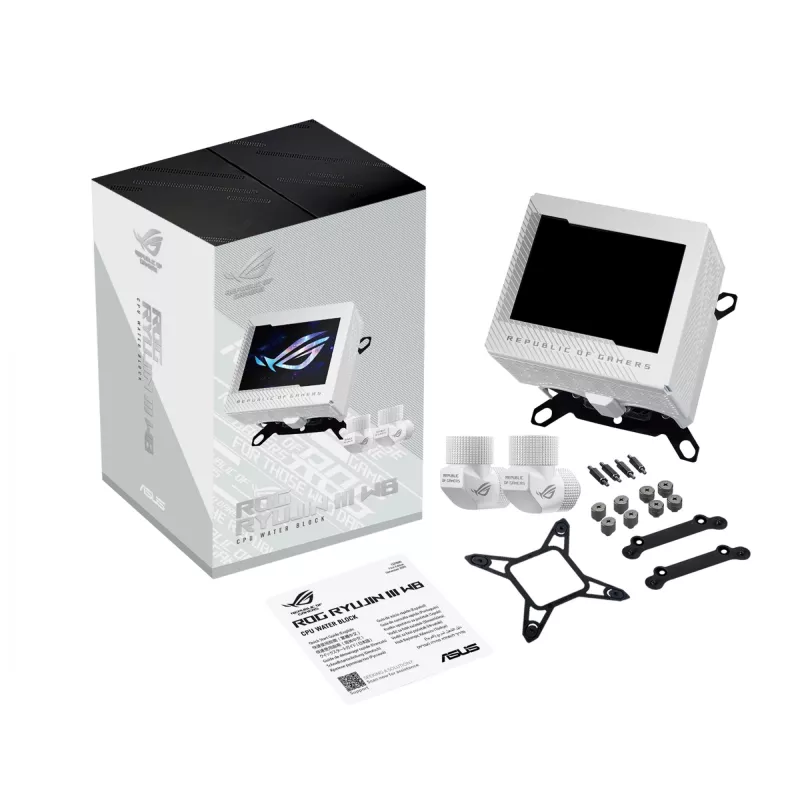 ASUS ROG RYUJIN III WB White Edition vandens blokas