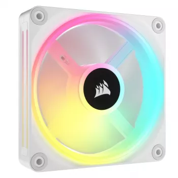 CORSAIR 120 mm baltas kompiuterio korpuso ventiliatorius 3 vnt. (CO-9051006-WW)