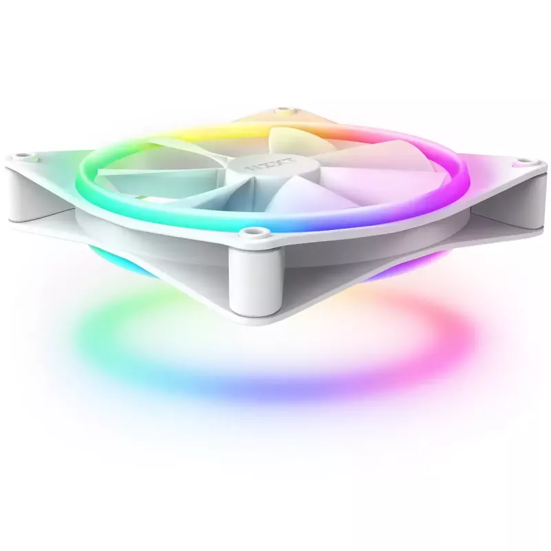 Ventiliatorius NZXT F120 RGB DUO 12 cm Baltas 500-1800 RPM 2.42 mmH2O